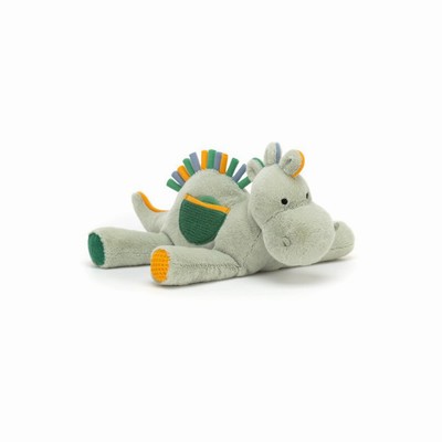 Jellycat Peek-a-Book Dino Activity Toy Australia | 386047MZX